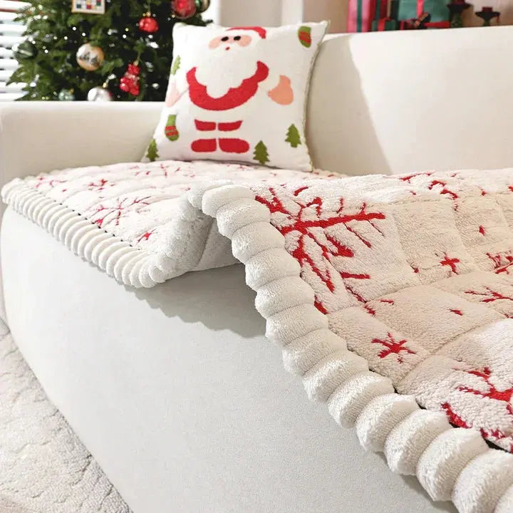 Sleepwyn Thickened Snowflake Sofa Slipcovers