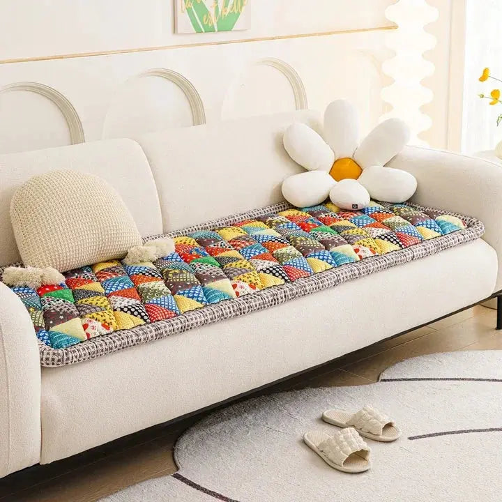 Sleepwyn European Floral Sofa Protector