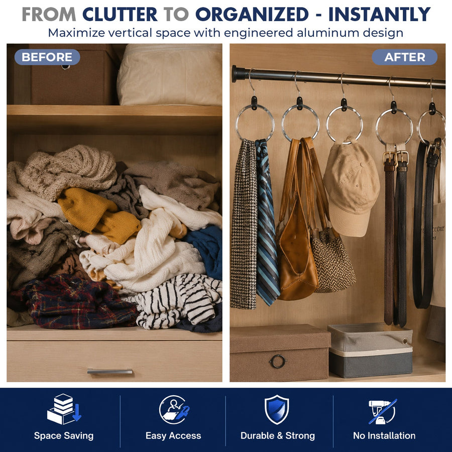 Sleepwyn Circular Closet Organizer Hanger