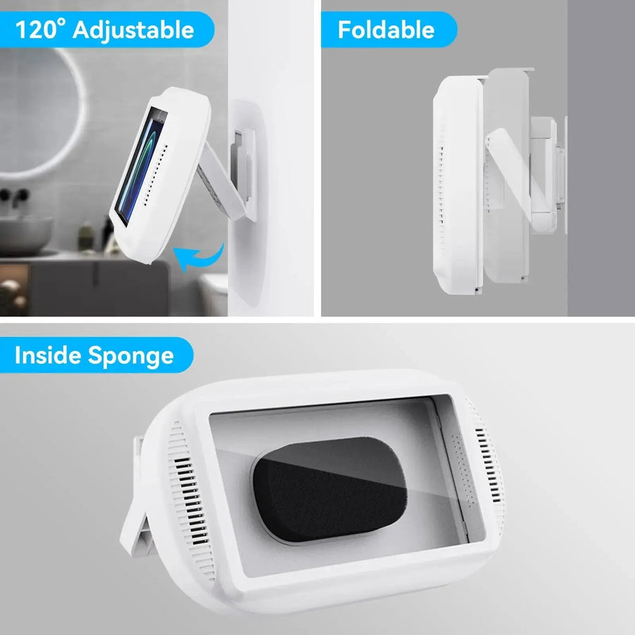 Sleepwyn Waterproof Shower Phone Holder with Adjustable Rotation