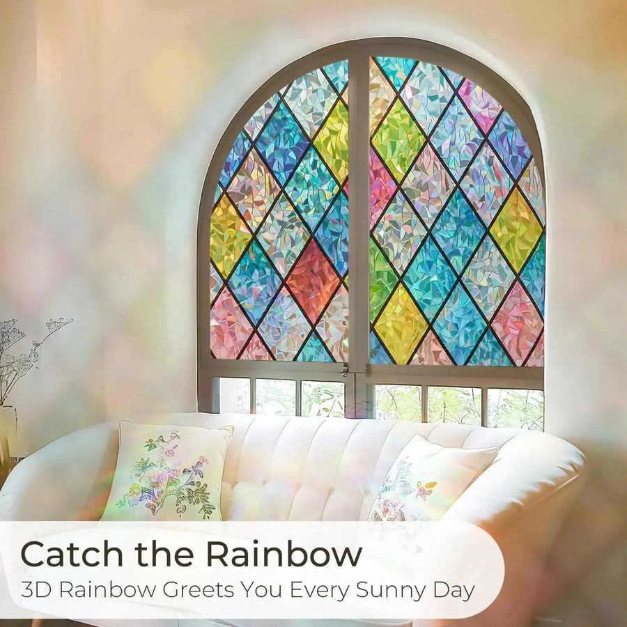 Sleepwyn Rainbow Privacy Window Film