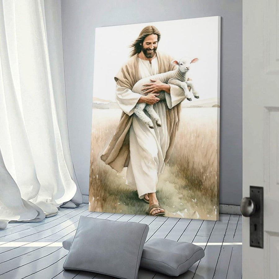 Sleepwyn Jesus Canvas Poster
