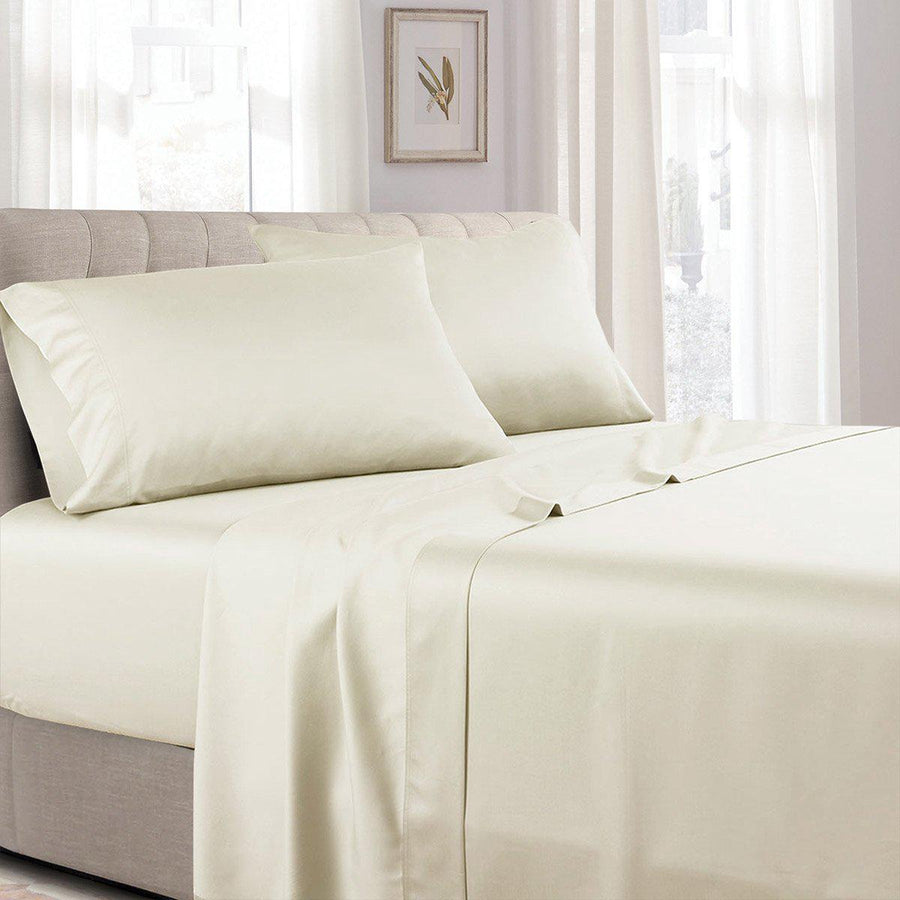 Extra Deep Pockets (22 inches) Sheet Set - Solid 300 Thread Count