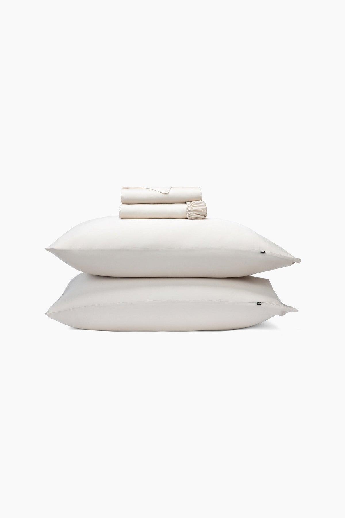 Bamboo Sateen Sheet Set in Champagne