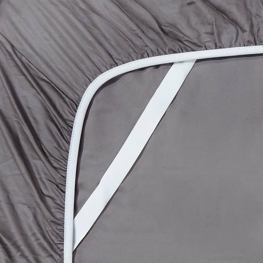 Low Profile Fitted Sheet (7-10 Inches) USA Luxurious 500 Cotton Sateen