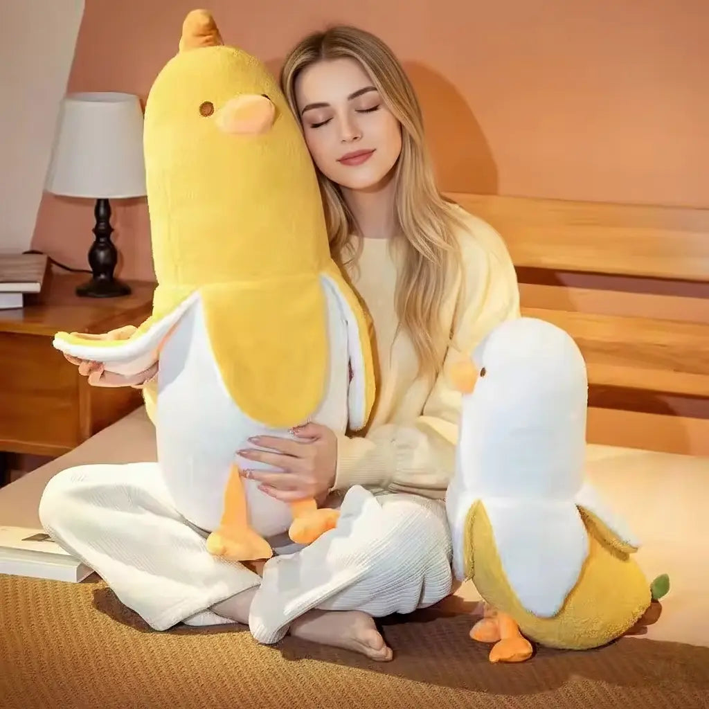 Sleepwyn Banana Duck Hugging Plush Pillow
