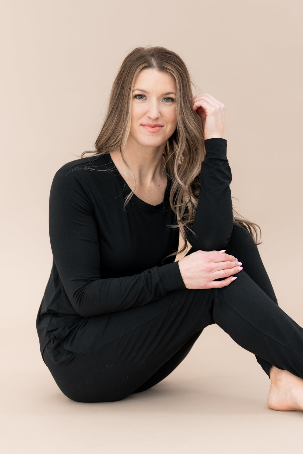 Women's Jogger Pajama Set in Midnight