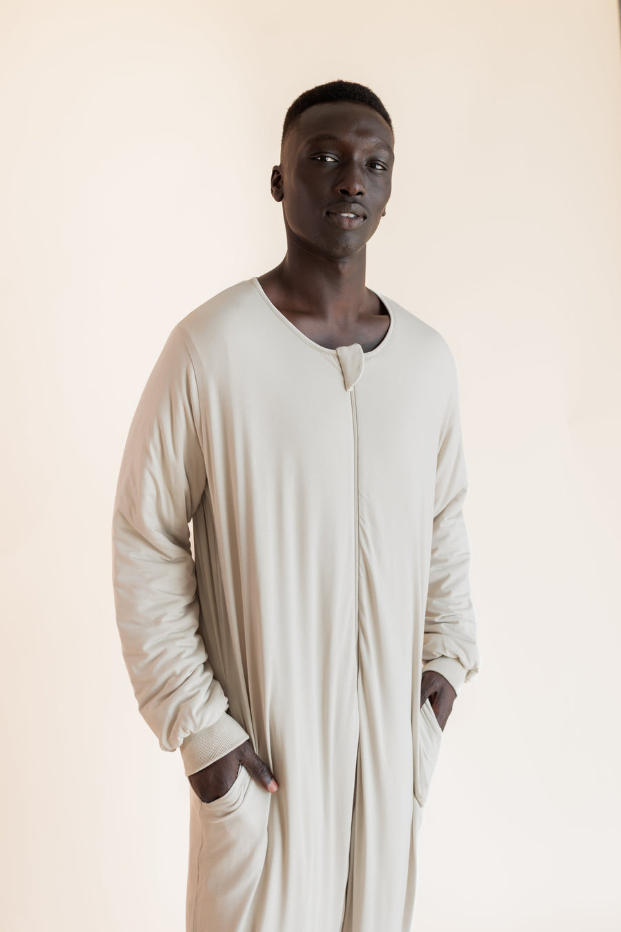 Long Sleeve Adult Sleep Bag Walker in Oat