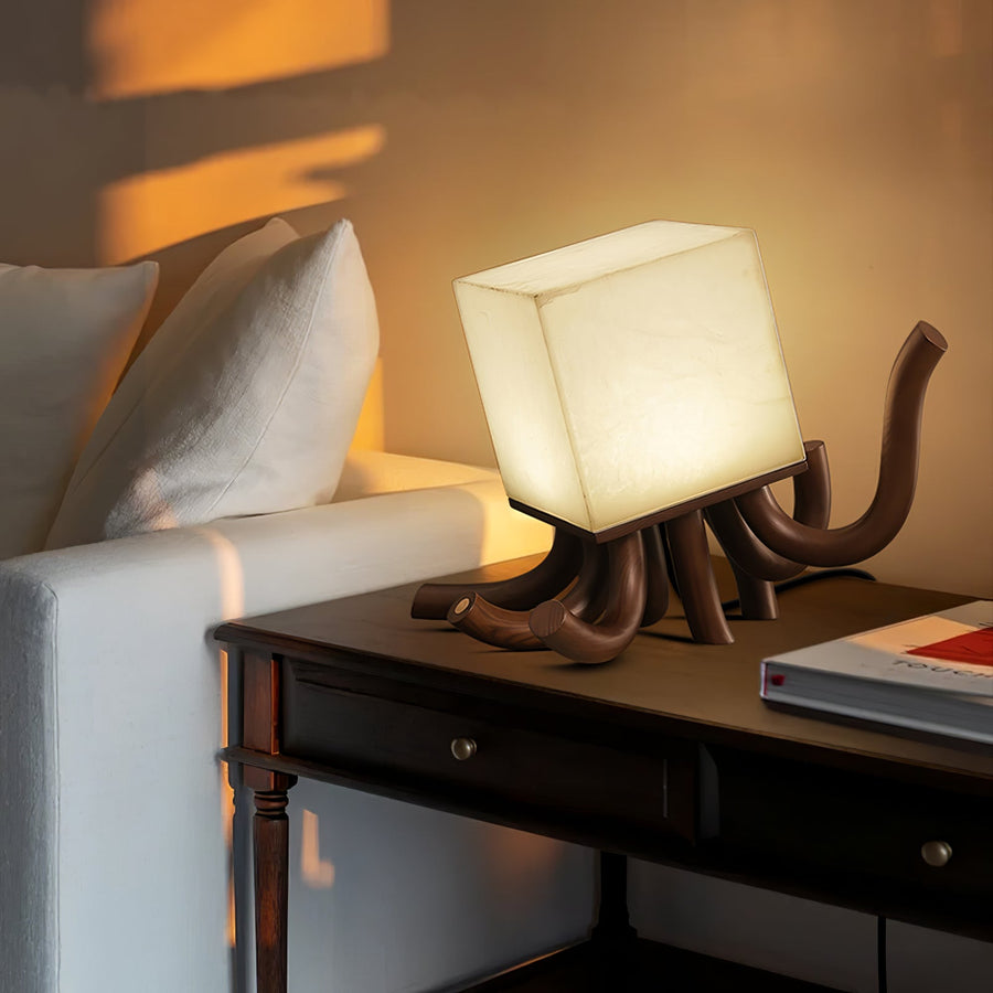 Octavia Alabaster Table Lamp