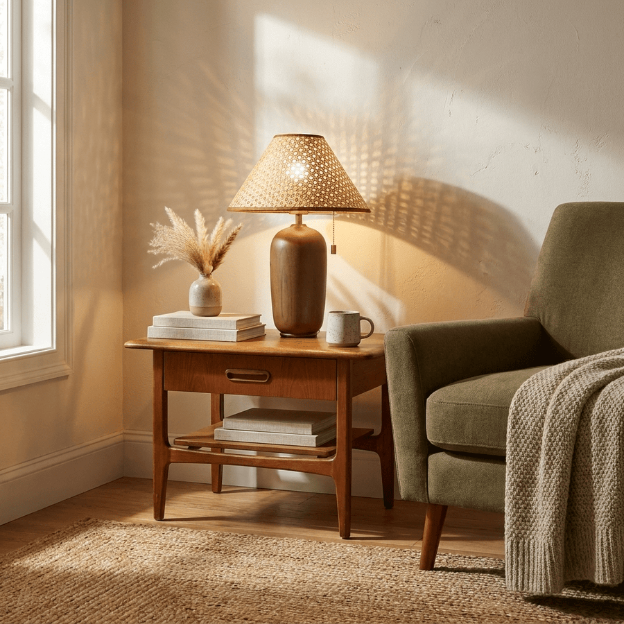 Olera Wood Table Lamp