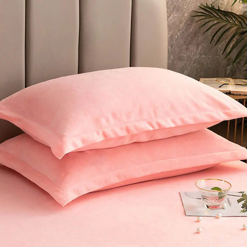 Sleepwyn Coral Fleece Winter Pillowcase (2pcs)