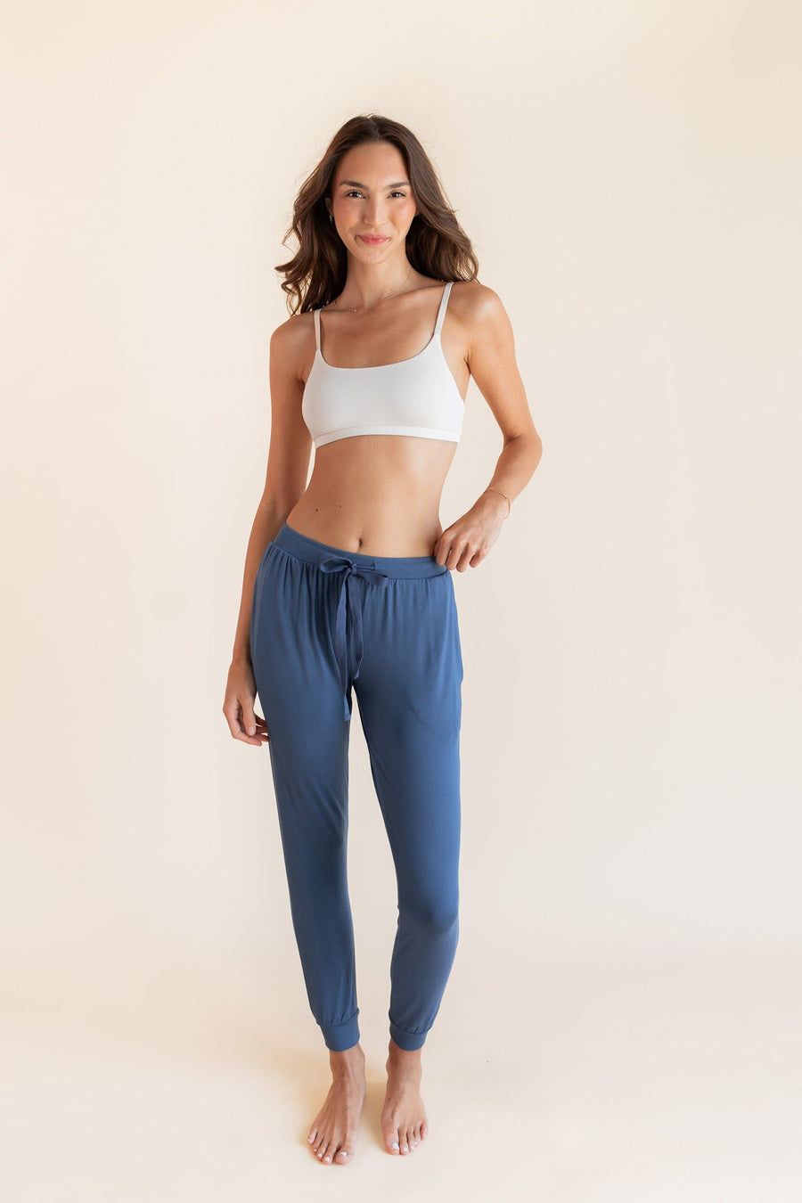 Women's Jogger Pants in Oxford
