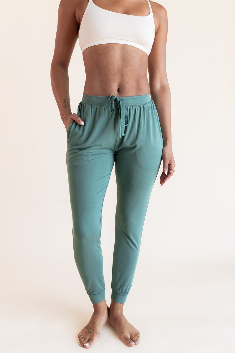 Women's Jogger Pants in Pine