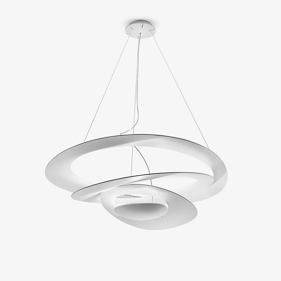White Spiral Pendant Lamp