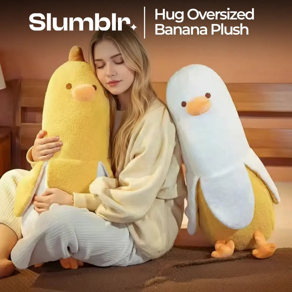 Sleepwyn Banana Duck Hugging Plush Pillow
