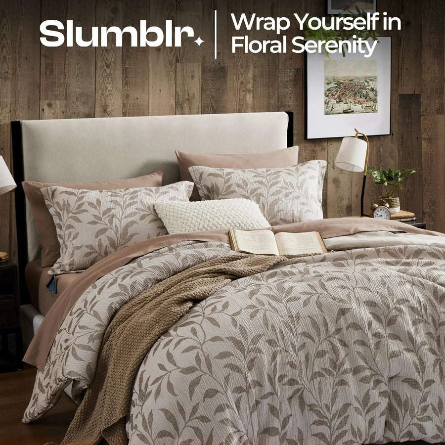 Sleepwyn Floral Duvet Cover Set (4 Pcs)