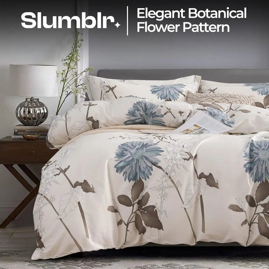 Sleepwyn Cotton Botanical Bedding Set (4 Pcs)