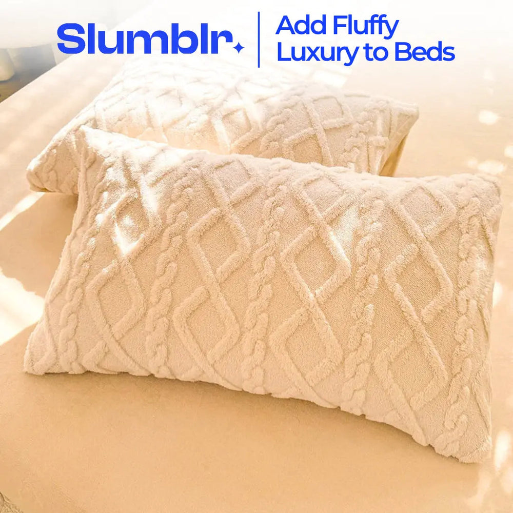 Sleepwyn Ultra Soft Textured Pillowcase Set (2 Pcs)