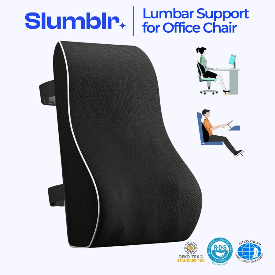 Sleepwyn Lumbar Support Pillow for Back Pain Relief