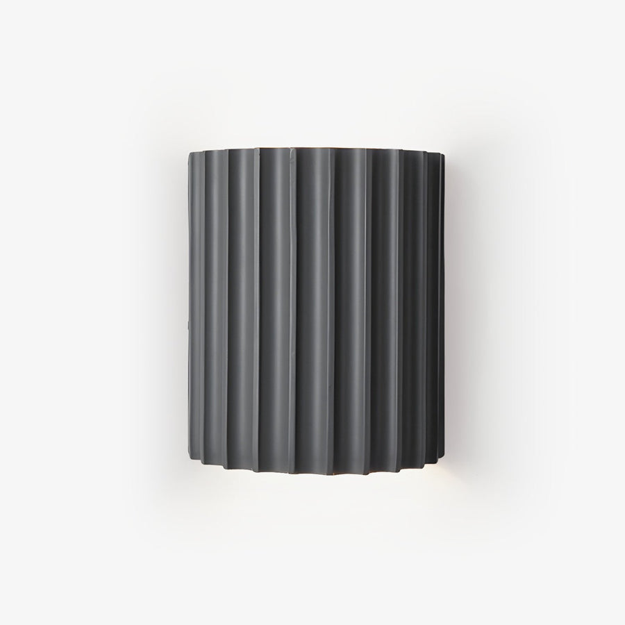Resin Ribbed Wall Lamp