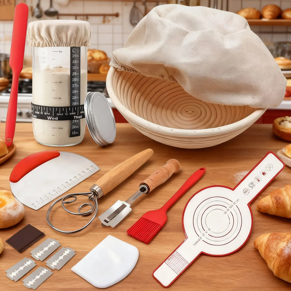 Sleepwyn Sourdough Starter Kit (19 Pcs)