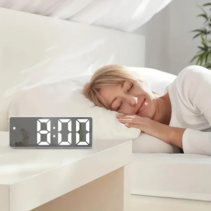 Sleepwyn Minimalist Mirror Alarm Clock