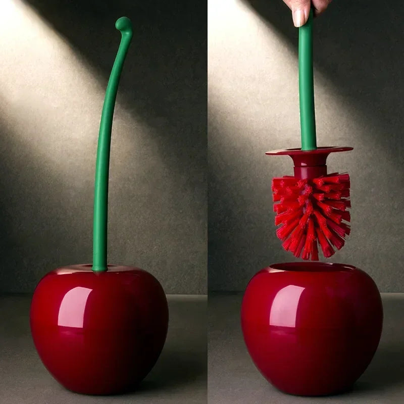 Sleepwyn Cherry Toilet Brush Set