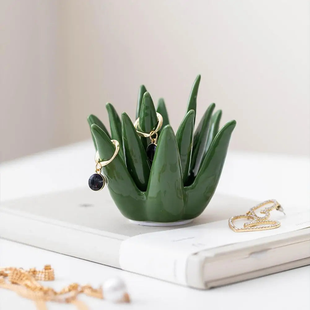 Sleepwyn Minimalist Succulent Ring Holder Dish