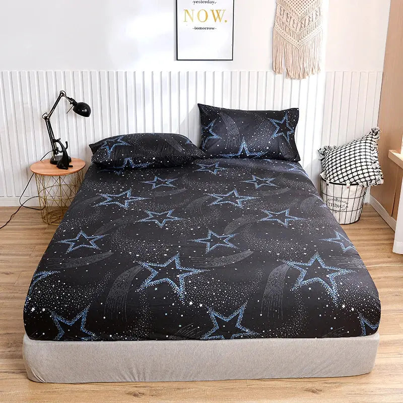 Sleepwyn Starry Sky Printed Fitted Sheet Set