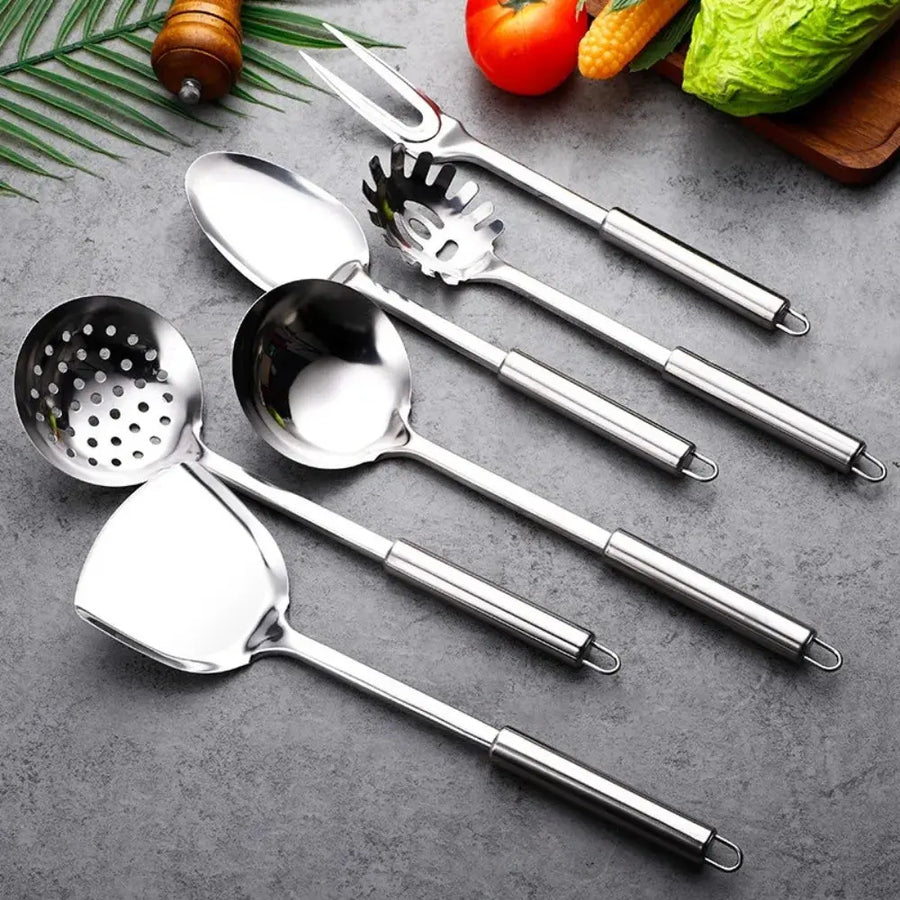 Sleepwyn Stainless Steel Wok Spatula Set (2Pcs)