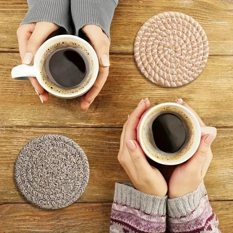 Sleepwyn Knitted Coaster Set (8 Pcs)