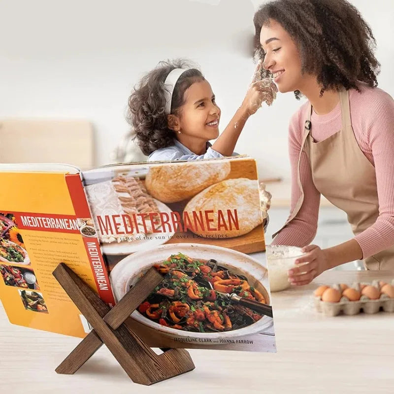 Sleepwyn Wooden Cookbook Stand