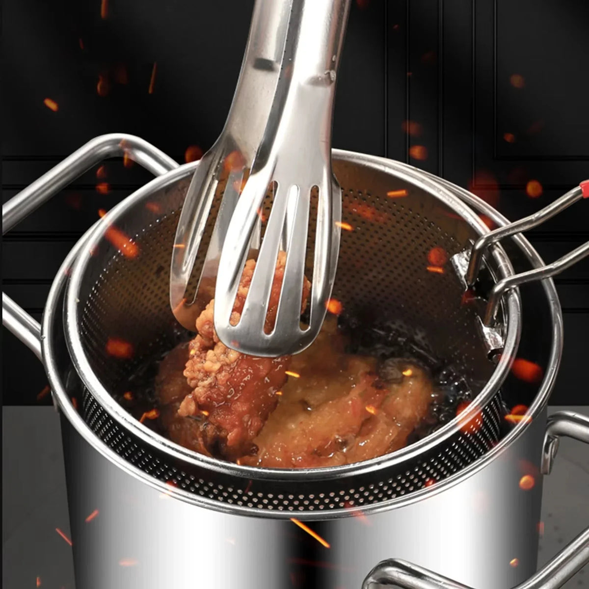 Sleepwyn Stainless Fryer Pot