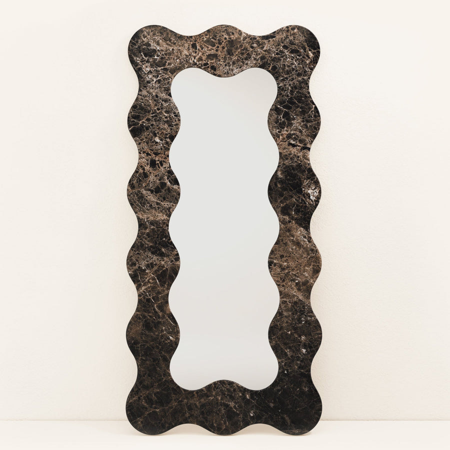 Serpentine Vert Mirror Frame