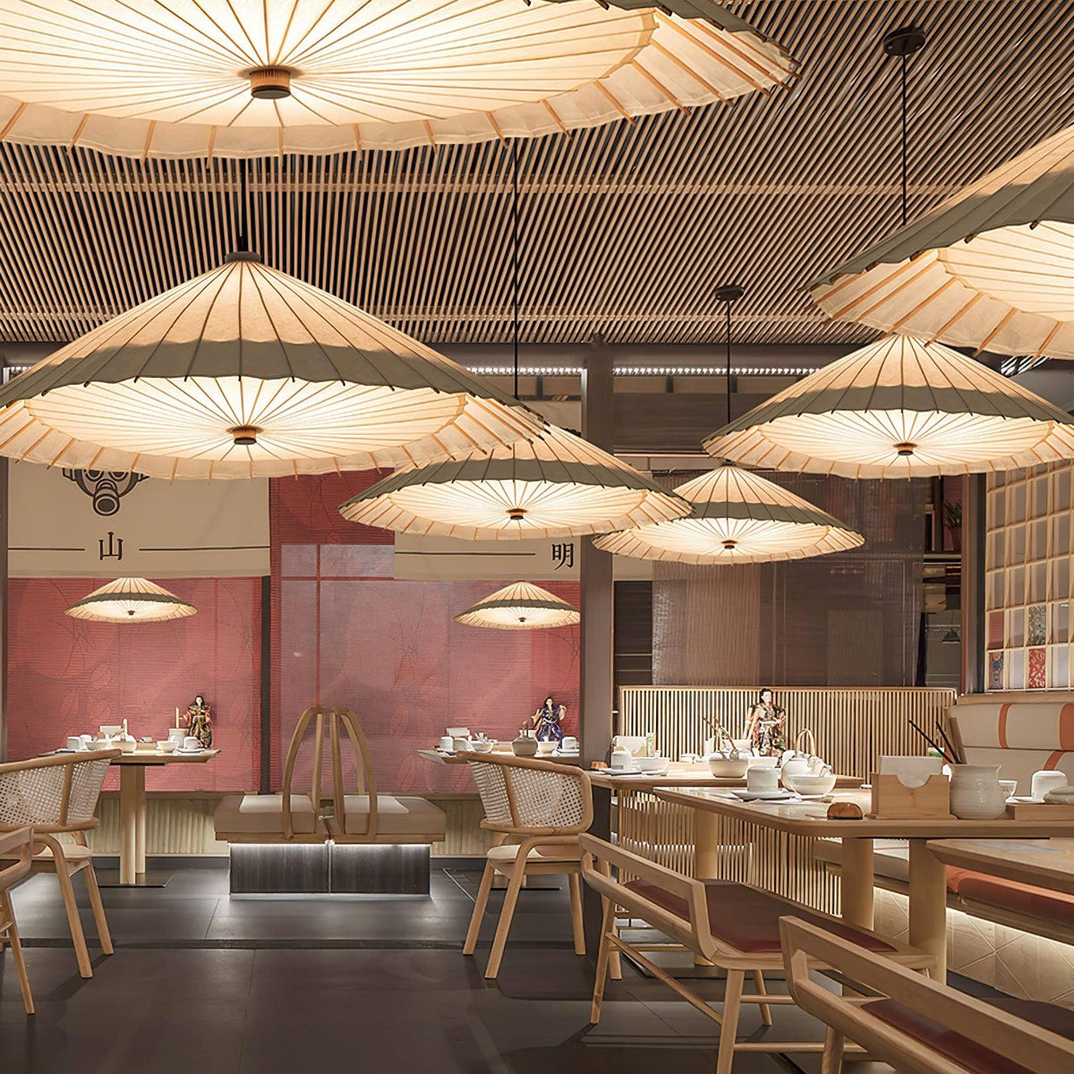 Shade Umbrella Pendant Lamp