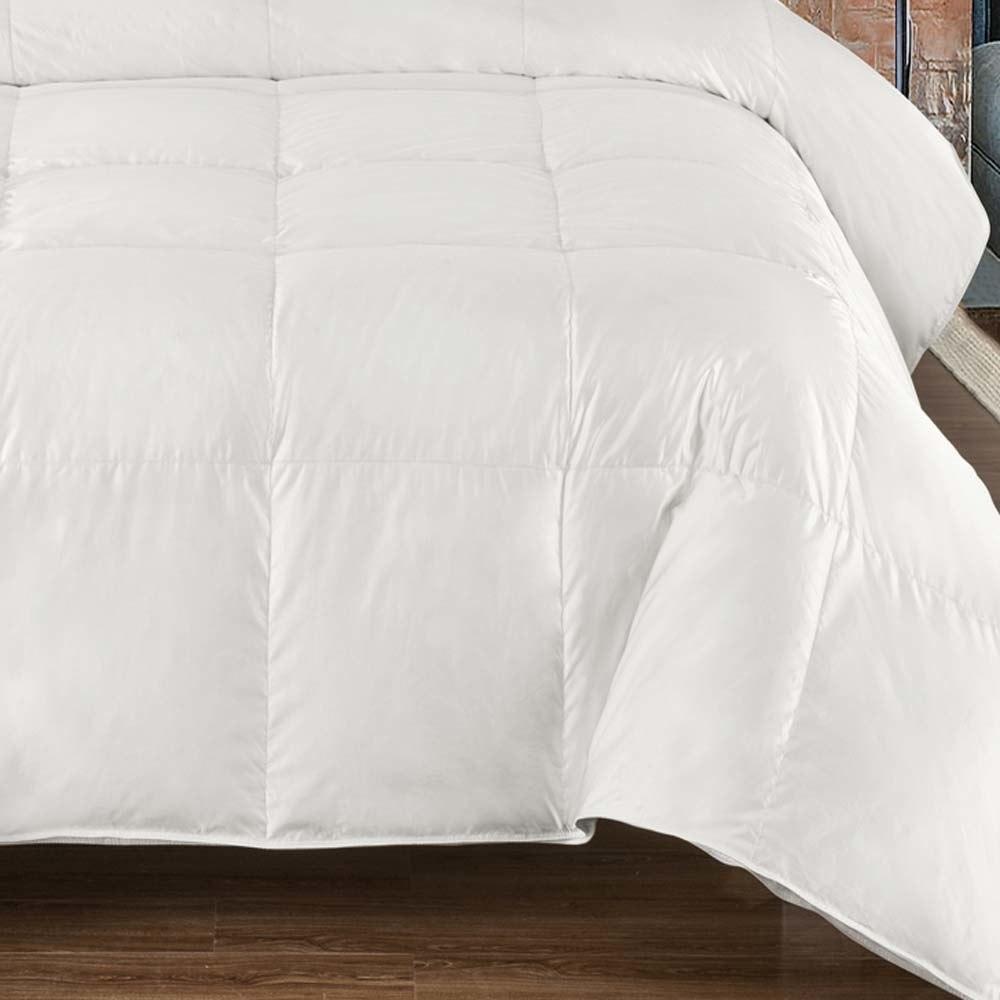 Heavyweight Silk 450 Goose Down Fill Comforter