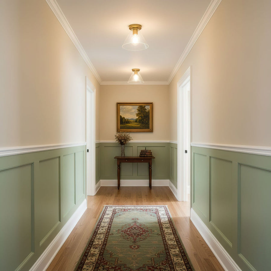 Simple Style Flush Mount Light
