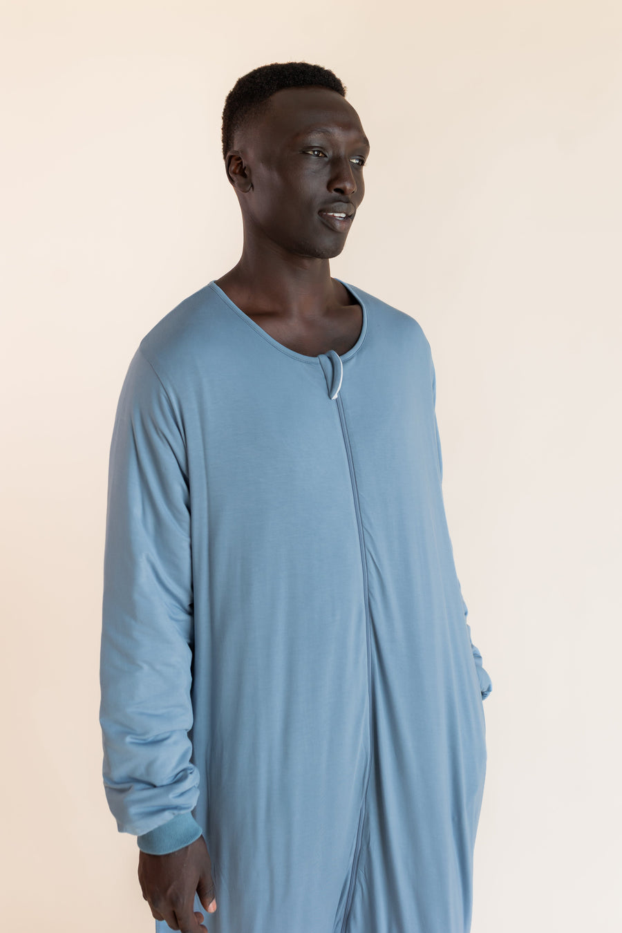 Long Sleeve Adult Sleep Bag Walker in Slate