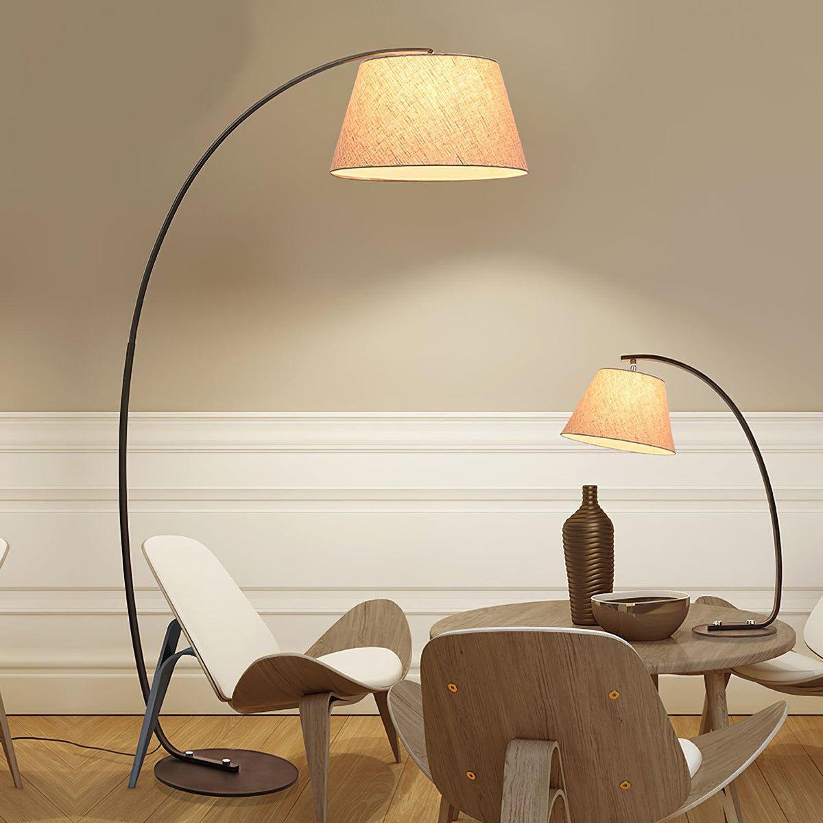 Slim Arc Floor Lamp