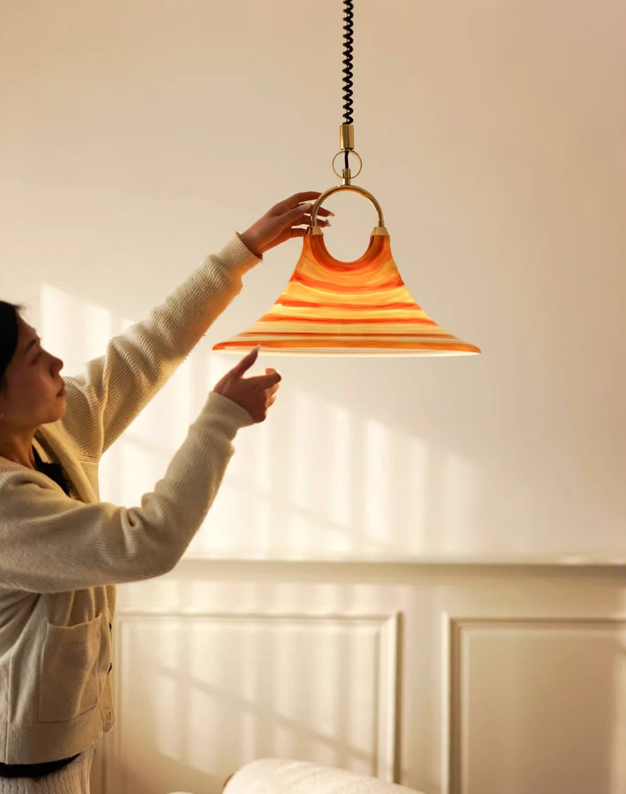 Solari Swirl Pendant Light