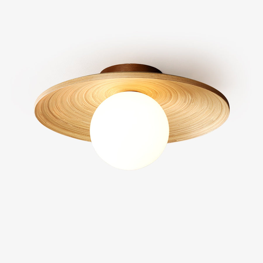 Soluna Wood Ceiling Light