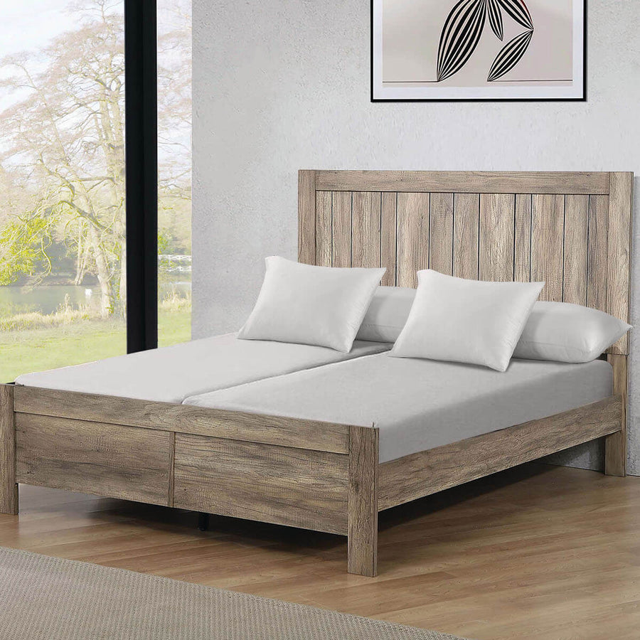 Split King (Adjustable) Sheets - Solid 600 Thread Count