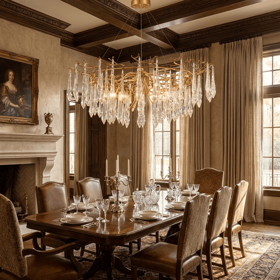Sylvaris Crystal Branch Chandelier