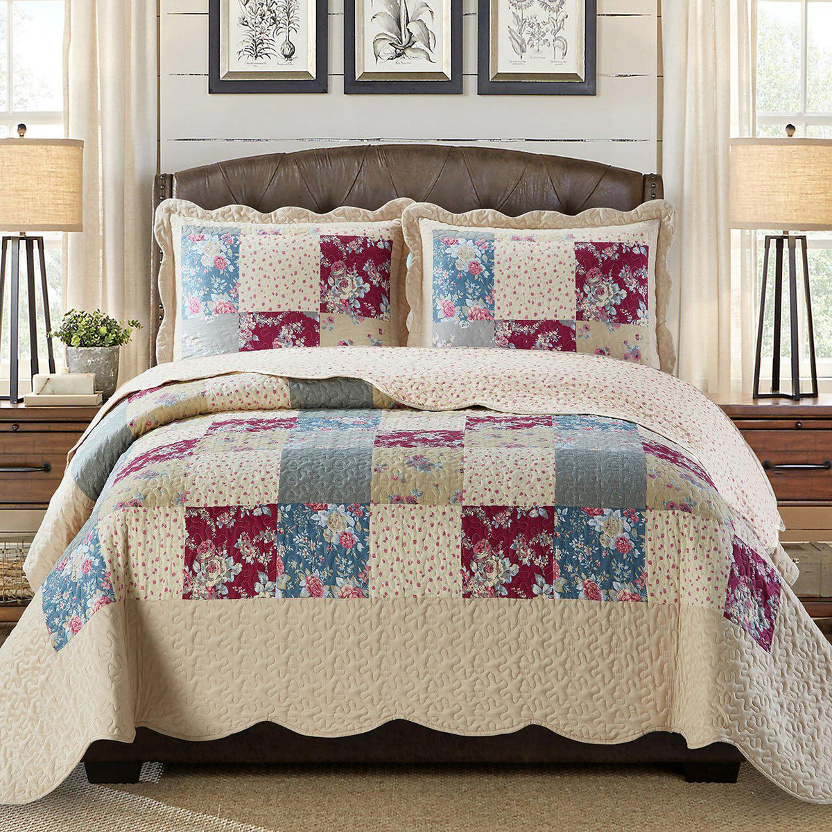 Tania Westlife Fashions Antique Mini Bedspread Set