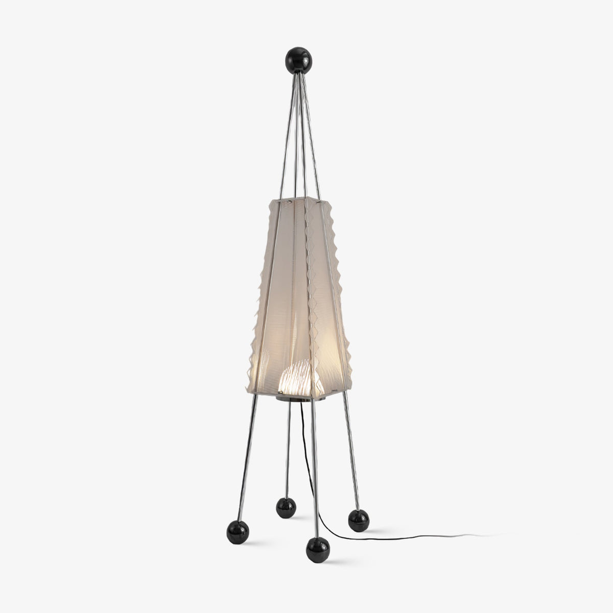 Obelisk Mesh Floor Lamp
