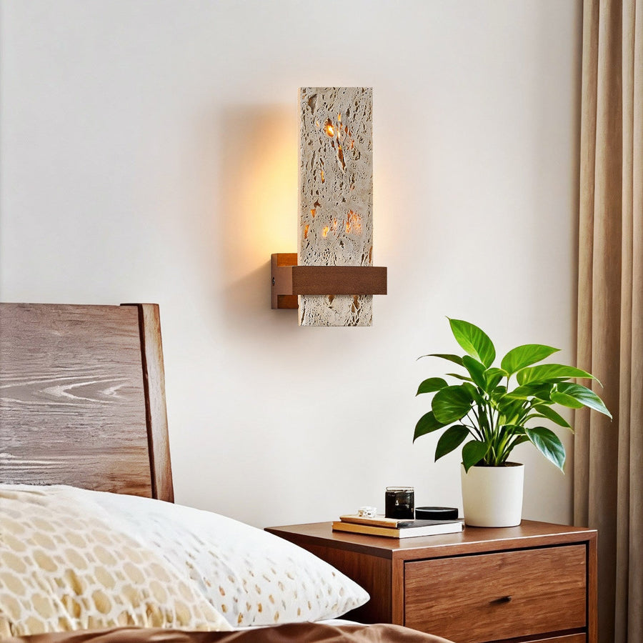 Terra Travertine Wall Light