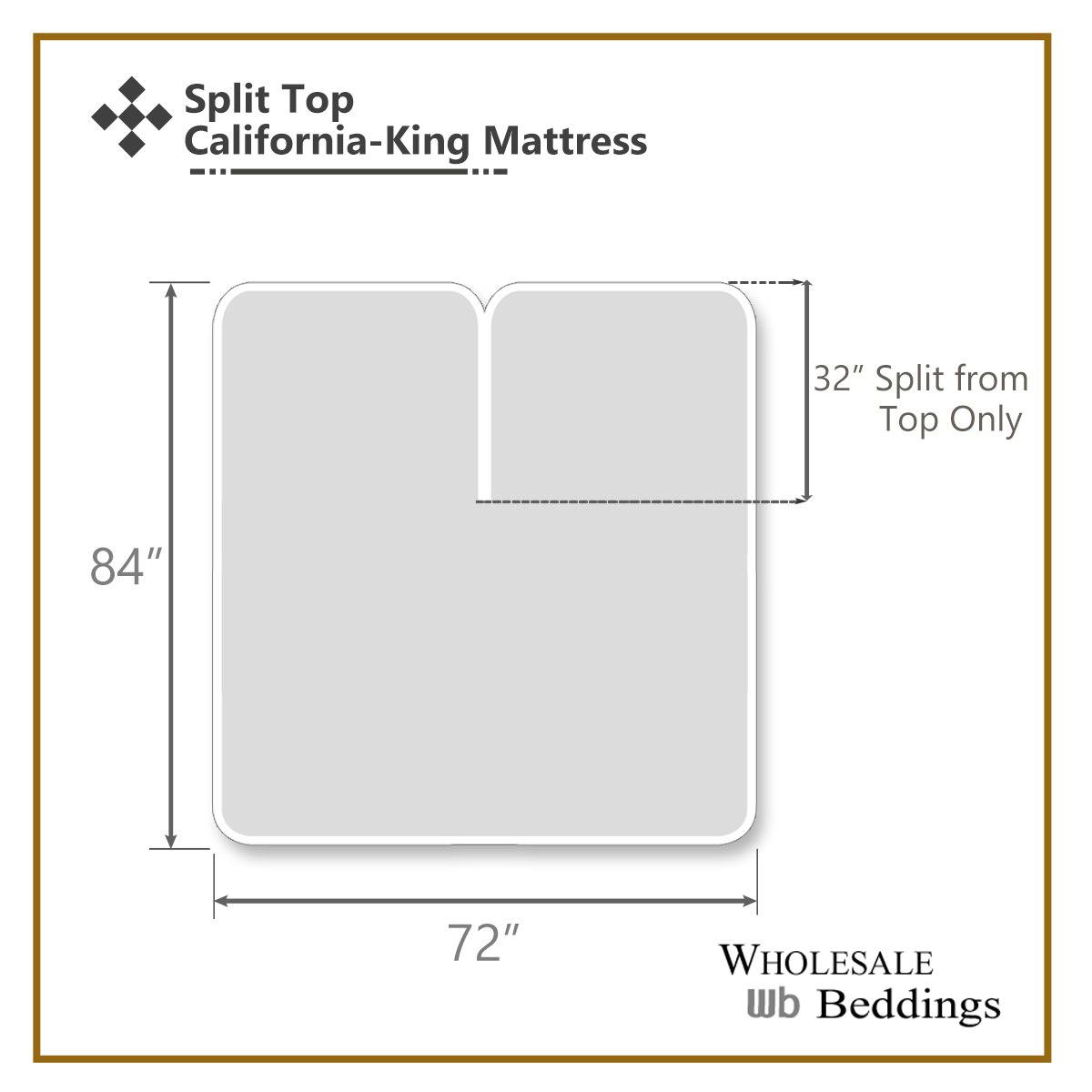 Flex Top California King Fitted Sheet Only -Solid 340 Thread Count