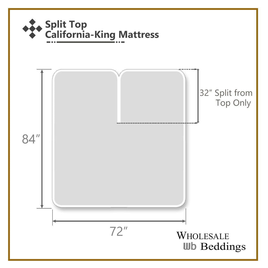 Flex Top California King Fitted Sheet Only -Solid 340 Thread Count
