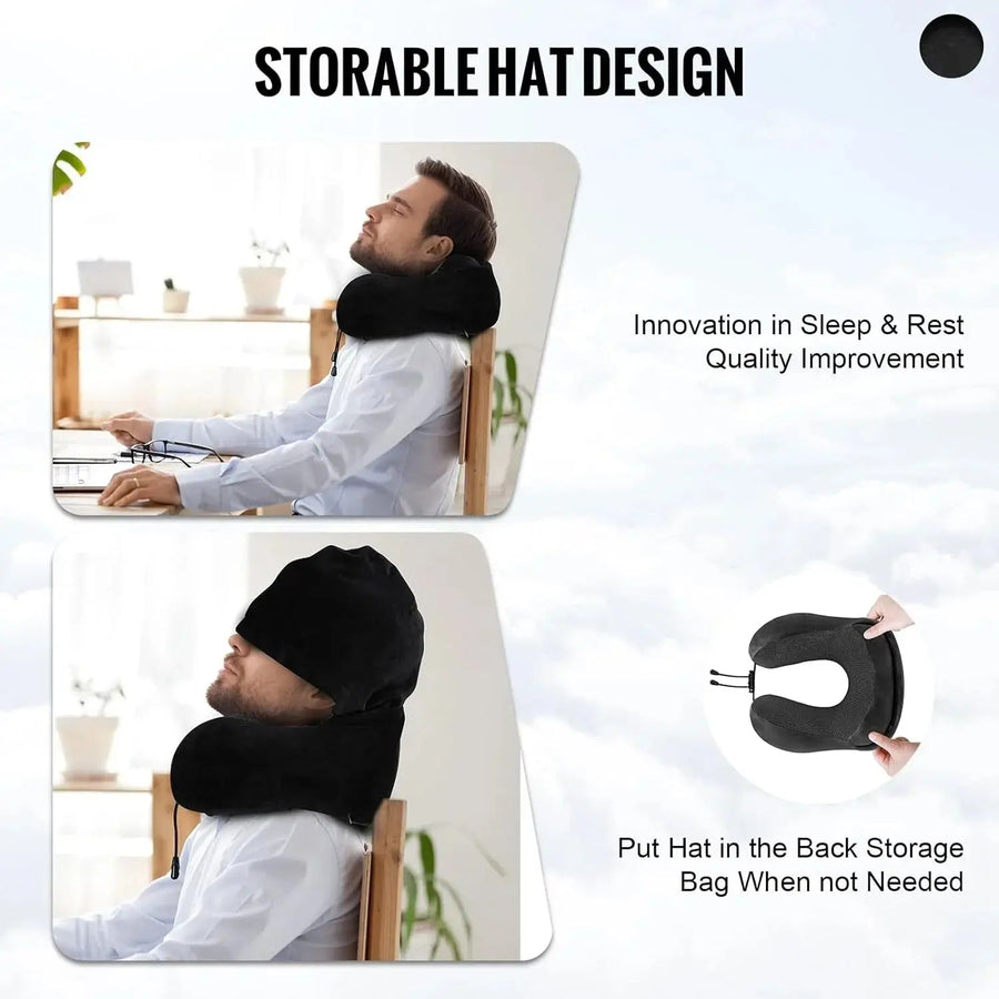 Sleepwyn Memory Foam Travel Pillow