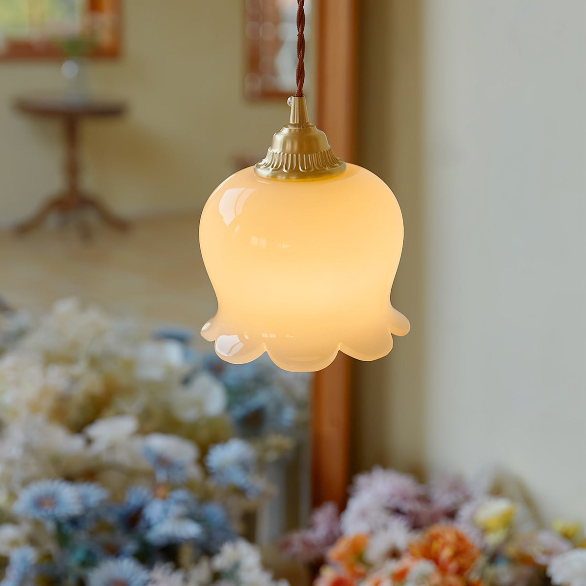 Valley flower Pendant Swag Lamp